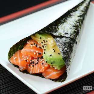 Temaki Saumon Avocat et Mayonnaise Épicée