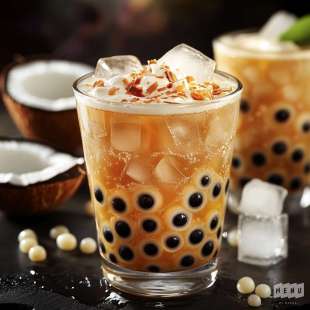 Bubble Tea Taro à la Crème de Coco