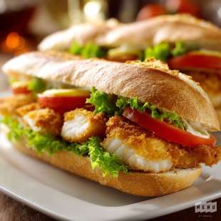Po’Boy au Poisson Frit