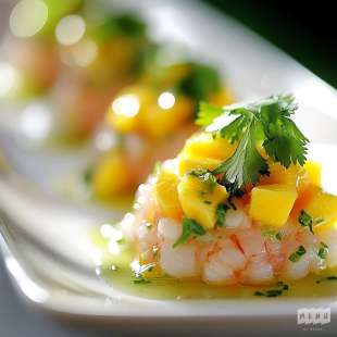 Tartare de Langoustines à la Mangue