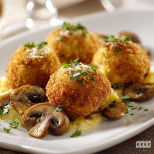 Pommes Croquettes aux Champignons