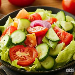 Salade Maison aux Feuilles Mixtes