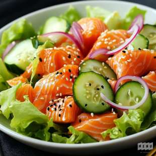 Salade Japonaise de Saumon