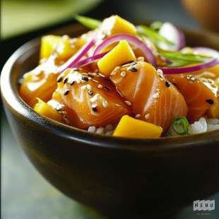 Poké Saumon à la Mangue