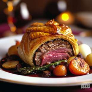 Boeuf Wellington, Légumes Glacés