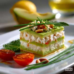 Mille-Feuille Crabe Avocat