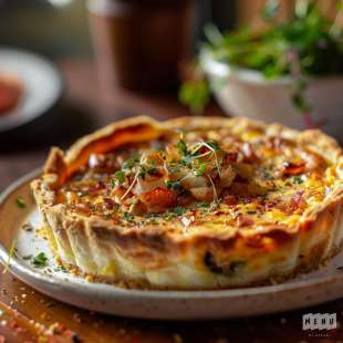 Quiche Lorraine, Pâte Brisée