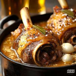 Souris d'Agneau à la Bière Blonde