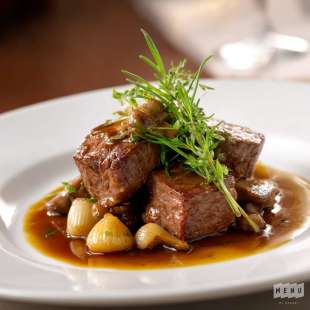 Sauté d'Agneau à la Forestière