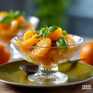 Salade d'Oranges au Basilic