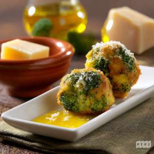 Recette Apéritif : Beignet de Brocolis au Parmesan