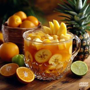 Punch aux Fruits sans Alcool