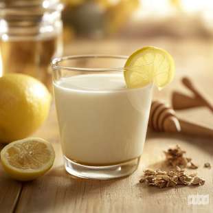 Grog au Lait et au Rhum
