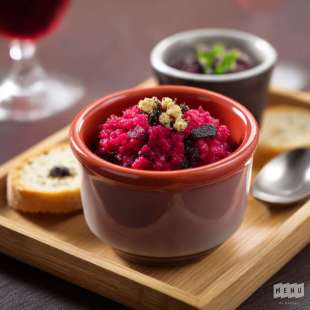 Rillettes à la Betterave et au Radis Noir