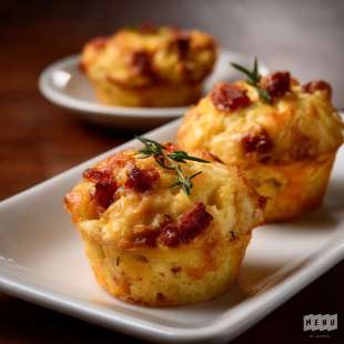 Muffins Chorizo et Chèvre