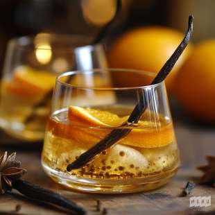Rhum Arrangé à l'Orange, Vanille et Miel
