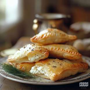 Chaussons de Feta (Tyropitakia, Spécialité Grecque)