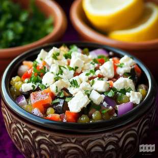 Caviar d'Aubergines à la Feta