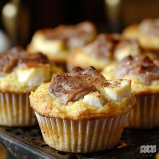 Recette Apéritif : Baby Muffins au Fromage de Brebis et au Magret Séché