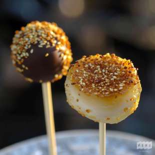 Sucette au Foie Gras et Chocolat