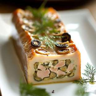 Terrine de Foie Gras aux Morilles