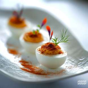 Oeufs Mimosa aux Épices