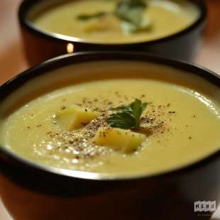 Soupe Poireaux Radis Noir au Blender