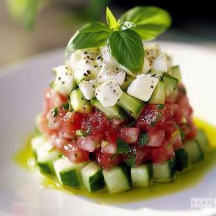 Tartare de Crudités et Féta