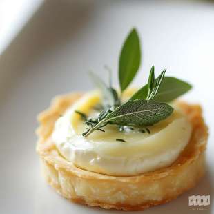 Tartelette en Feuille de Brick au Chèvre
