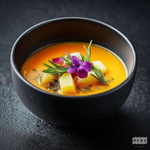 Soupe de Butternut au Gingembre