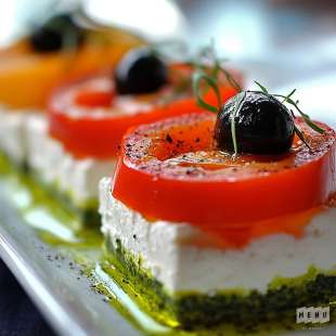 Terrine de Ricotta aux Poivrons