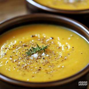 Soupe Panais et Courge au Curry