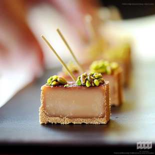 Recette Apéritif : Bouchées de Foie Gras sur Pain d'Épices