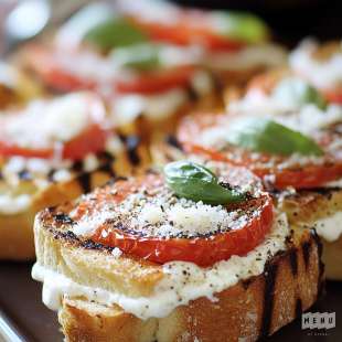 Tartines Grillées Méditerrannéennes