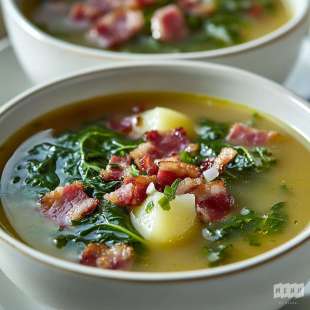 Soupe de Blettes et de Lardons