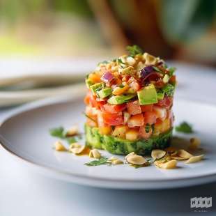Tartare Avocat Tomate