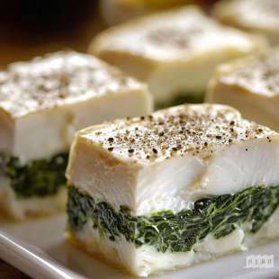 Terrine de Merlan et Épinards