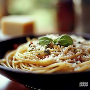 Spaghetti au Pesto Maison