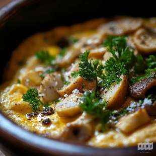 Omelette aux Cèpes