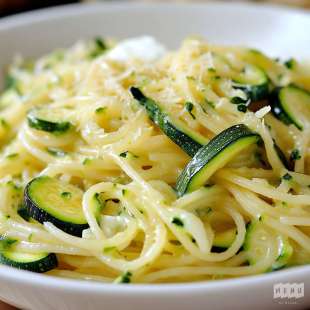 Spaghetti aux Courgettes