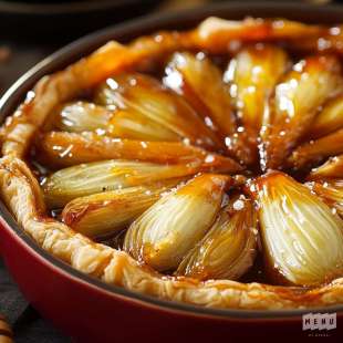 Tatin aux Endives Caramélisées au Miel