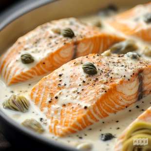 Saumon à la Crème