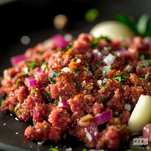 Steak Haché aux Épices