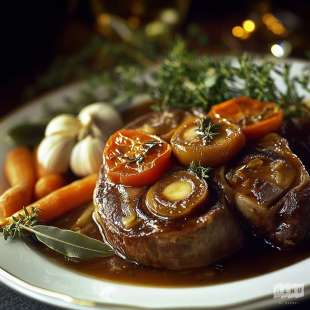 Osso Bucco de Veau au Vin Blanc