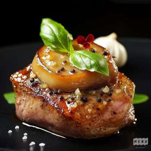 Rôti de Magret de Canard au Foie Gras