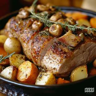 Rôti de Porc Mariné au Cidre Doux