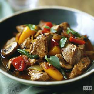 Sauté de Porc au Poivron