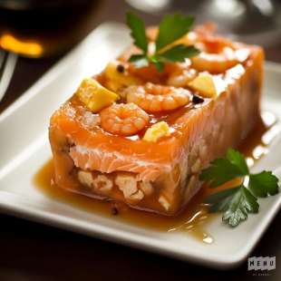 Terrine de Saumon aux Crevettes