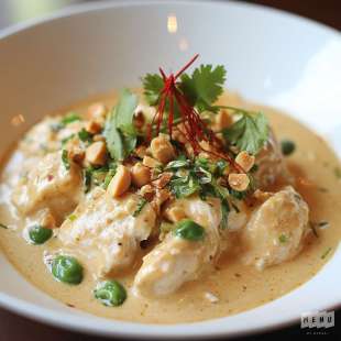 Poulet Thaï Sauce Cacahuètes
