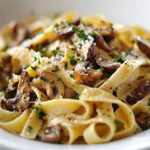 Tagliatelles aux Cèpes